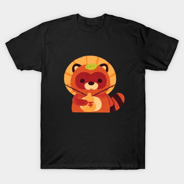 Tanuki T-Shirt by Nina.spicy.illustration